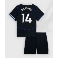 Chelsea Dario Essugo #14 Tretí Detský futbalový dres 2025-26 Krátky Rukáv (+ trenírky)